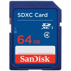 Sandisk 64GB SDHC/SDXC Memory Card (SDSDB-064G-B35)