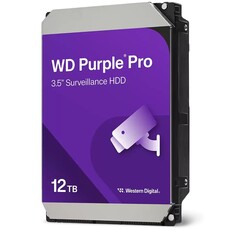 WD Purple Pro 12TB Smart Video 3.5-inch Surveillance Hard Drive (WD122PURP)
