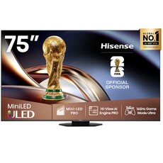 Hisense 75U8Q 75-inch 4K UHD Mini-LED 165Hz VRR QLED Gaming TV