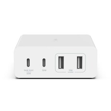 Belkin BoostCharge Pro 108W 4-Port GaN Charger (WCH010VFWH)