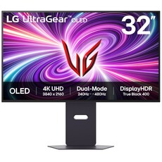 LG UltraGear 32GS95UV-B 32-inch 4K UHD 240Hz OLED Gaming Monitor (32GS95UV-B.AFB)