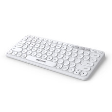 Astrum KT200 Dual Mode Mini Wireless Keyboard - White (A51020-Q)