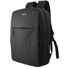 Astrum LB200 15-inch Laptop Backpack with USB - Black (A21120-B)