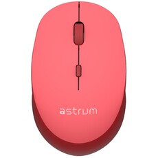 Astrum MW210 Wireless Optical Mouse - Red (A82521-N)