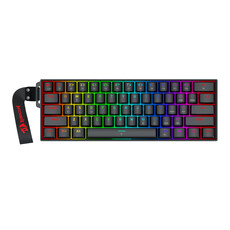 Redragon FIZZ Magnetic Plus 60% RGB Gaming Keyboard – Black (RD-K617RGB-MP)