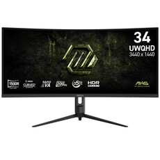 MSI MAG 342CQRF E20 34-inch UWQHD 200Hz Curved Gaming Monitor (MAG342CQRFE20)