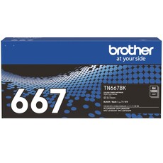 Brother TN-667BK Ultra High Yield Black Toner Cartridge
