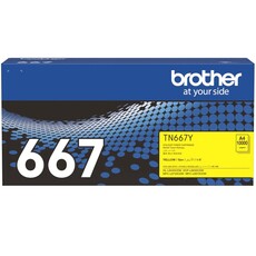 Brother TN-667Y Ultra High Yield Yellow Toner Cartridge