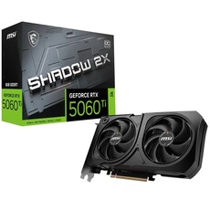 MSI GeForce RTX 5060 Ti 8GB SHADOW 2X OC PLUS Graphics Card (G506T-8S2CP)