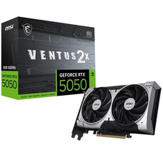 MSI GeForce RTX 5050 8GB VENTUS 2X OC Graphics Card (G5050-8V2C)