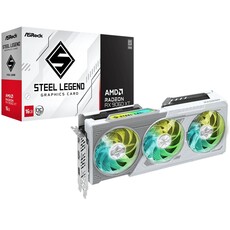 ASRock Radeon RX 9060 XT Steel Legend 16GB OC Graphics Card (RX9060XT-SL-16GO)