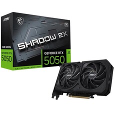MSI GeForce RTX 5050 8GB SHADOW 2X OC Graphics Card (G5050-8S2C)