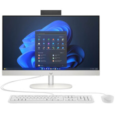 HP ProOne 240 G10 All-in-One Desktop PC – Core Ultra 5 125U / 23.8″ FHD / 8GB RAM / 512GB SSD / Win 11 Pro / Shell White (D10FDET)