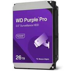 WD Purple Pro 26TB 3.5-inch Video Analytics Hard Drive (WD260PURP)