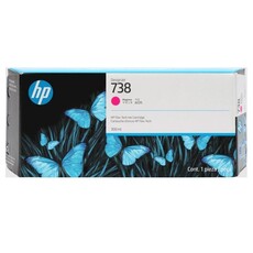 HP 738 300ml Magenta DesignJet Ink Cartridge (676M7A)