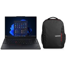 Lenovo ThinkPad E16 Gen 3 Notebook PC – Core Ultra 7 258V / 16″ WUXGA / 32GB RAM / 512GB SSD / Win 11 Pro / Lenovo B510 (22AY002NZABUN)