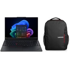 Lenovo ThinkPad E16 Gen 4 Notebook PC – Core Ultra 7 355 / 16″ WUXGA / 16GB RAM / 1TB SSD / Win 11 Pro / Lenovo B510 (21YC0026ZABUN)