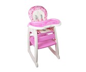 Chelino - Royal 3 In 1 High Chair & Swing - Grey