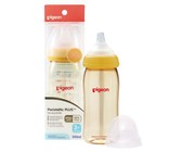 Nuk - Winnie FC 300ml Bottle Silicone teat - Upside Down - Size 1