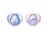 Chicco - Soother Physio Soft Girl Silicone - 0-6 Month - Set Of 2