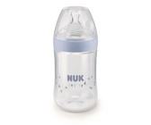 Nuk - Winnie FC 300ml Bottle Silicone teat - Upside Down - Size 1