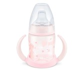 Nuk - Winnie FC 300ml Bottle Silicone teat - Upside Down - Size 1