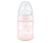 Nuk - 150ml FC Bottle Silicone Teat size 1 - Rose Rabbit