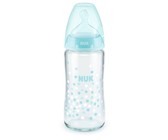 Nuk - Winnie FC 300ml Bottle Silicone teat - Upside Down - Size 1