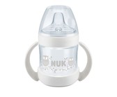 Nuk - Winnie FC 300ml Bottle Silicone teat - Upside Down - Size 1