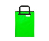 Bantex Green A5 Mesh Bag with 12 Coloured Pencils