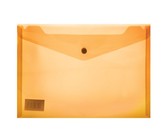 A4 Orange PVC Carry Folder with Stud