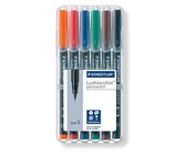 Faber-Castell Multimark Permanent Soft - Black (Box of 10)