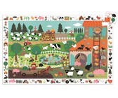 Headu Tactile Animals Montessori Puzzle