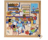 Headu Tactile Animals Montessori Puzzle