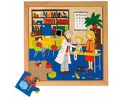 Headu Montessori Touch Puzzle The Farm - 2 Piece