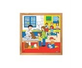 Headu Montessori Touch Puzzle The Farm - 2 Piece