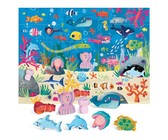 Headu Tactile Animals Montessori Puzzle