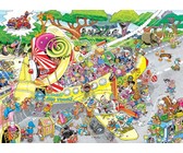 Classic World Jigsaw Puzzle: World Map - 48 Pieces