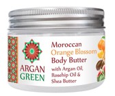 Argan Green Moroccan Orange Blossom Body Butter 250g