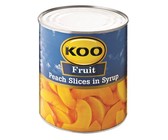 KOO - Peach Slices in Syrup 3.06kg