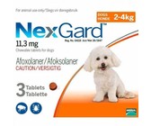 NexGard Chewables Tick & Flea Control for Small Dogs - 3 Tablets