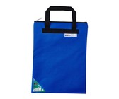 Bantex Green A5 Mesh Bag with 12 Coloured Pencils