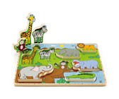 Melissa & Doug Construction Tool Sound Puzzle