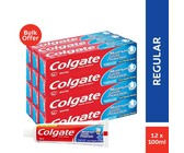 Colgate Maximum Cavity Protection Regular Toothpaste Bulk Pack, 12x100ml