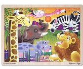 Headu Montessori Touch Puzzle The Farm - 2 Piece