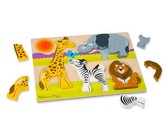 Headu Tactile Animals Montessori Puzzle