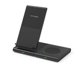 SIXTEEN10 Halo Wireless Solar Power Bank with Light - Black