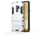 Carbon Fibre Effect Shockproof Back Cover Case for Nokia 3.1 Black