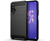 Dual Shockproof Tiger Armor Case for Huawei P Smart 2019 Black