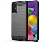 Dual Shockproof Tiger Armor Case for Huawei P Smart 2019 Black